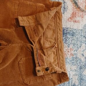 Free People Brown Corduroy Flare Jeans